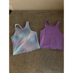 2 Girls Athletic Tanks-M 8